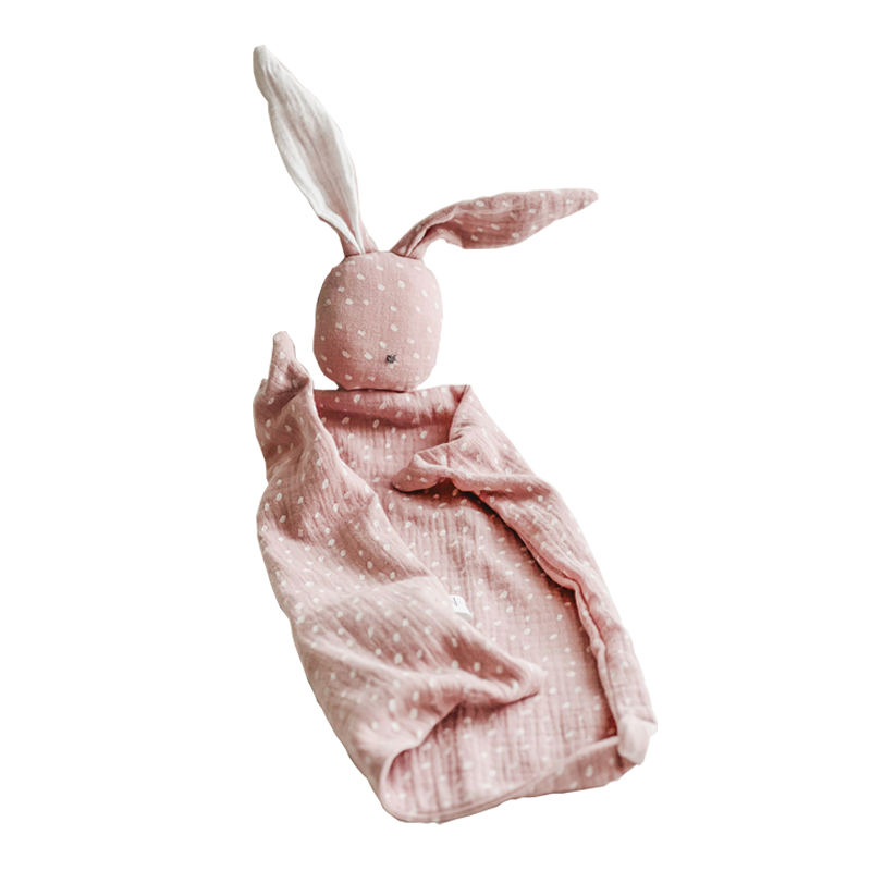 Bunny Comforter Dotty Pink