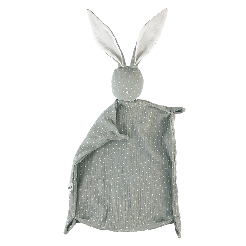 Bunny Comforter Spotty Mint