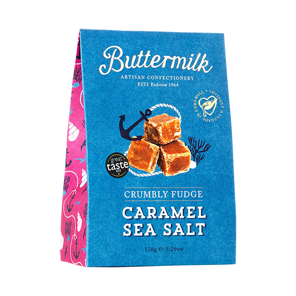 Caramel Sea Salt Fudge
